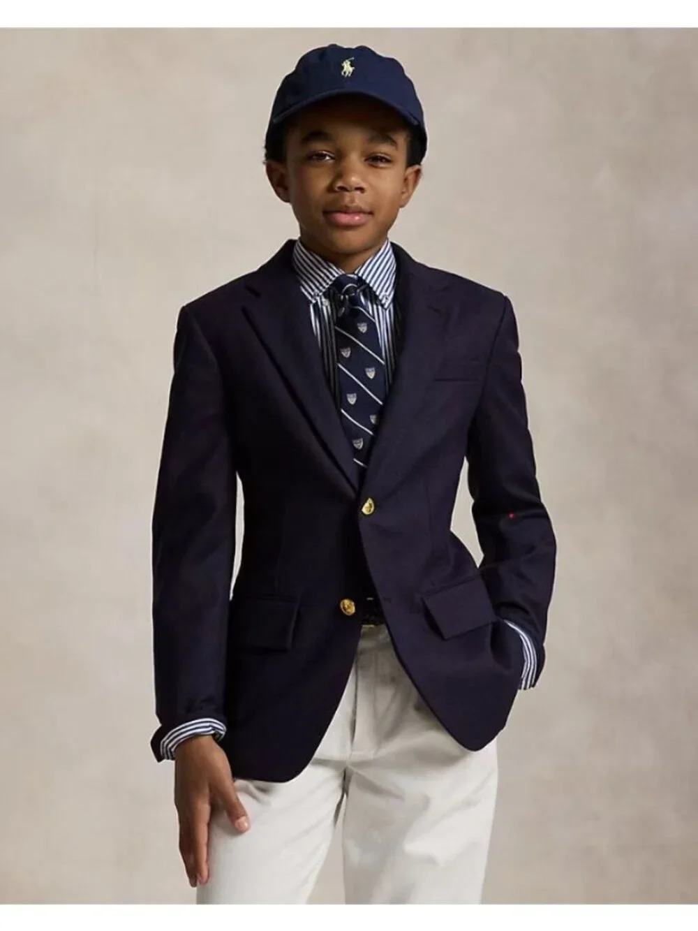 G-8. Ralph Lauren Polo Doeskin Blazer Boys 14